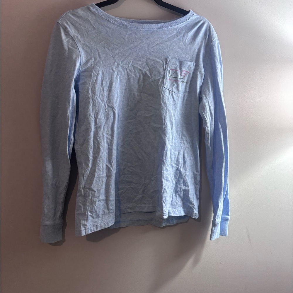 Vineyard Vines Light Blue Tee